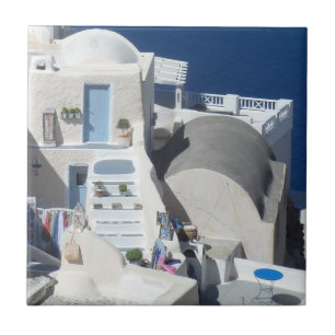 Santorini、ギリシャ タイル