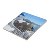 Santorini、ギリシャ タイル (側面)