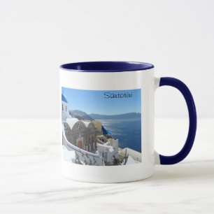 Santorini、ギリシャ マグカップ