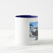 Santorini、ギリシャ マグカップ (中央)