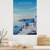 Santorini ポスター (キッチン)