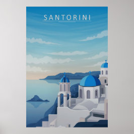 Santorini ポスター