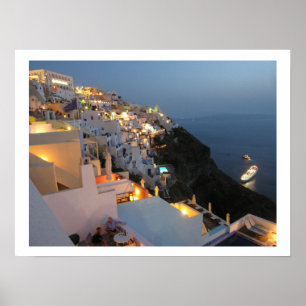 Santorini ポスター