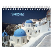 Santorini Calendar カレンダー (カバー)