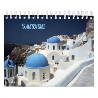 Santorini Calendar カレンダー