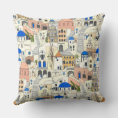 Santorini dreams クッション (裏面)