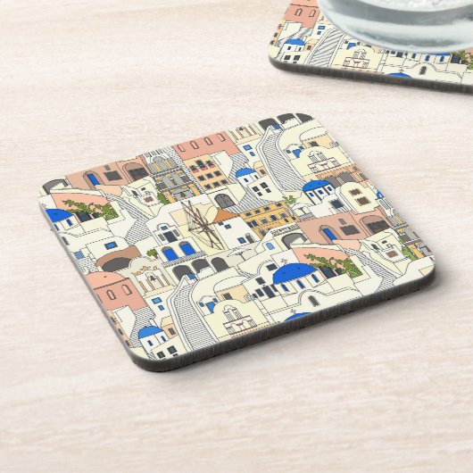 Santorini dreams コースター (左側)