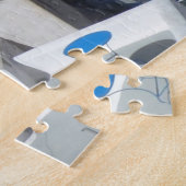 Santorini, Greece ジグソーパズル (側面)