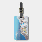 Santorini, Greece ラゲッジタグ (正面縦)