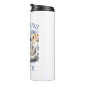 Santorini Greece Beautiful Island タンブラー (回転右)