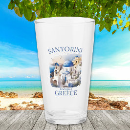 Santorini Greece Beautiful Paradise タンブラーグラス