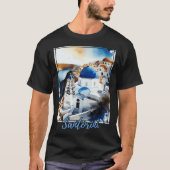 Santorini Greece  Greek Island Vacation Tシャツ (正面)
