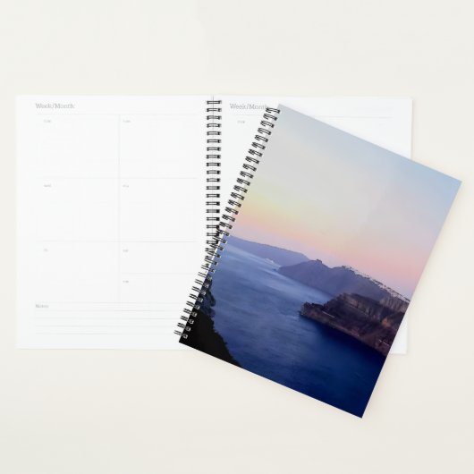 Santorini Greece Planner プランナー手帳 (ディスプレー)
