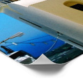 Santorini, Greece Poster ポスター (角)