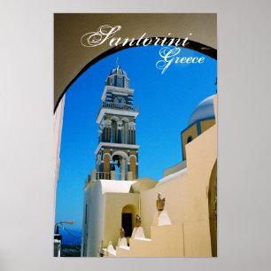 Santorini, Greece Poster ポスター