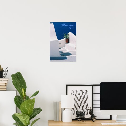 Santorini, Greece Poster ポスター (ホームオフィス)