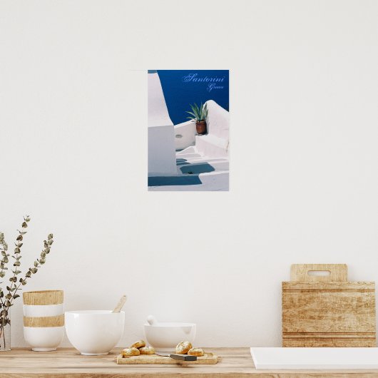 Santorini, Greece Poster ポスター (キッチン)