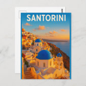 Santorini – Greece’s Island Paradise ポストカード (正面/裏面)