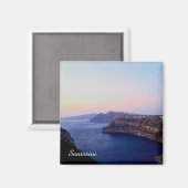 Santorini Greece Souvenir Magnet マグネット (正面/裏面)