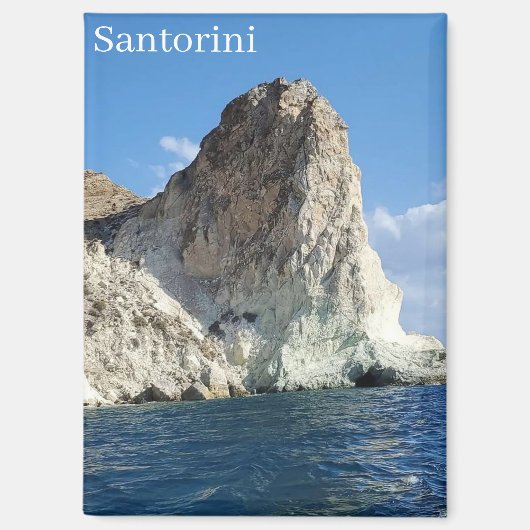 Santorini Greece Souvenir Magnet マグネット (正面)