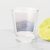 Santorini Greece Souvenir Shot Glass ショットグラス (裏面)
