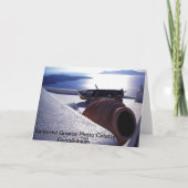 Santorini Greetingcard カード (裏面)