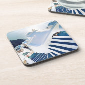 Santorini Oiaのステップ、ギリシャ コースター (左側)