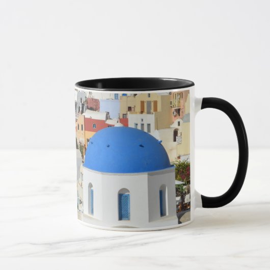 Santorini Oiaのマグ マグカップ (右)
