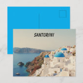 Santorini Postcard ポストカード (正面/裏面)