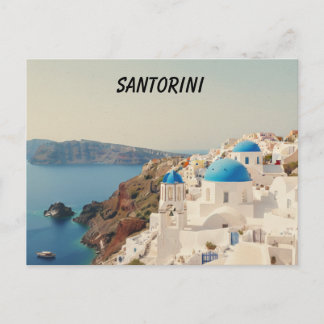 Santorini Postcard ポストカード