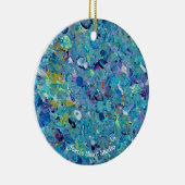 Santorini Seaglass Ornament セラミックオーナメント (右)