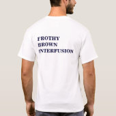 Santorumのワイシャツ2 Tシャツ (裏面)