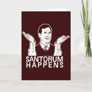 Santorumはカード起こります カード