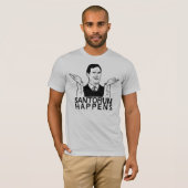 Santorumはワイシャツ起こります Tシャツ (正面フル)