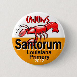 Santorumルイジアナボタン 缶バッジ