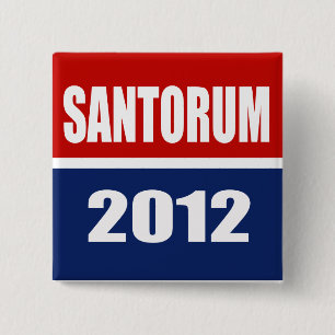SANTORUM 2012年 缶バッジ