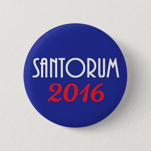 SANTORUM 2016年 缶バッジ (正面)