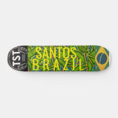 SANTOS BRAZIL スケートボード 7¾" デッキ (横)