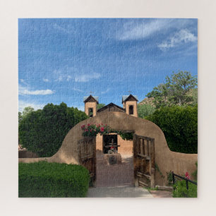 Santuario de Chimayo教会の写真カトリック ジグソーパズル