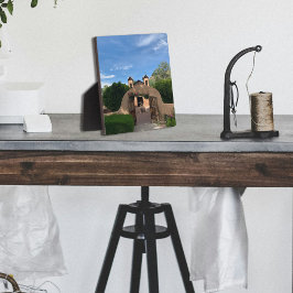 Santuario de Chimayo教会の写真カトリック フォトプラーク