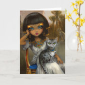 "Sanura"の挨拶状 カード (黄色い花)