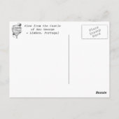 Sao Jorge Castle, Portugal – はがき (裏面)