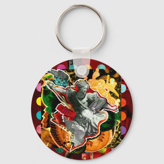 São Miguel Arcanjo (Archangel Michael) キーホルダー (正面)