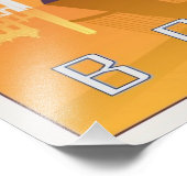 Sao Paulo vintage poster フォトプリント (角)