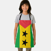 Sao Tome and Principe Flag エプロン (インサイチュ)