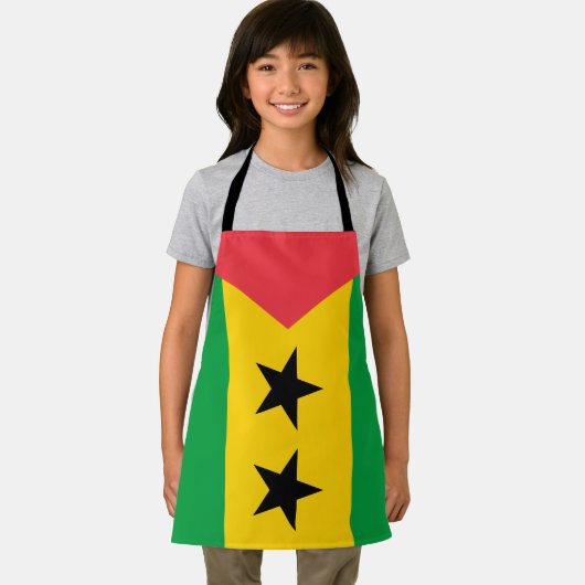 Sao Tome and Principe Flag エプロン (インサイチュ)