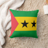 Sao Tome and Principe Flag クッション (ブランケット)