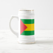 Sao Tome and Principe Flag ビールジョッキ (左)