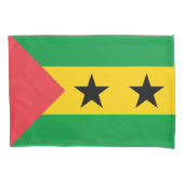 Sao Tome and Principe Flag 枕カバー (正面)
