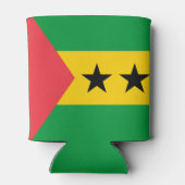 Sao Tome and Principe Flag 缶クーラー (裏面)